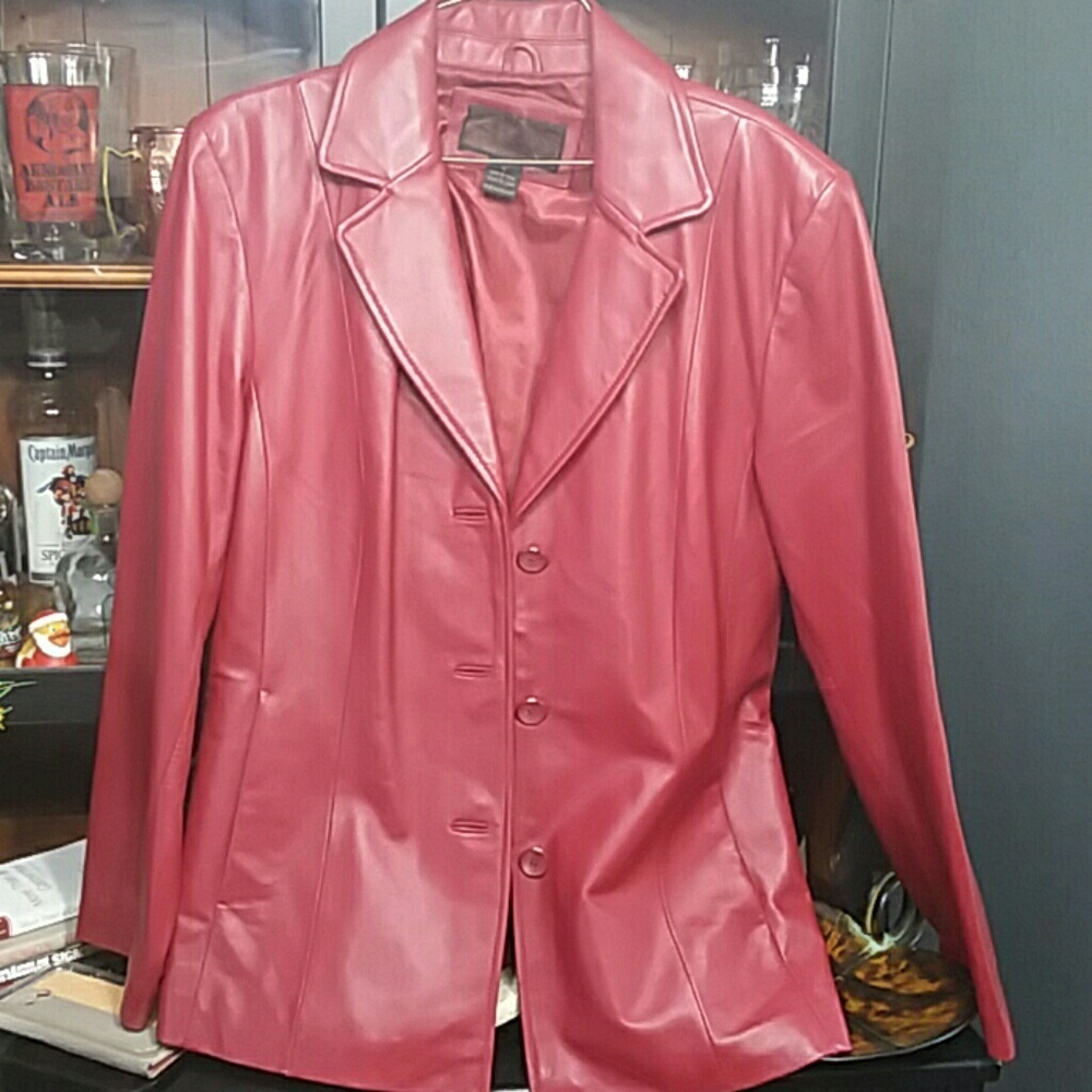 Leather jacket/blazer